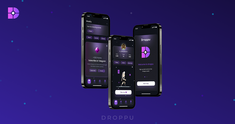 Telegram WebApp @DroppuBot